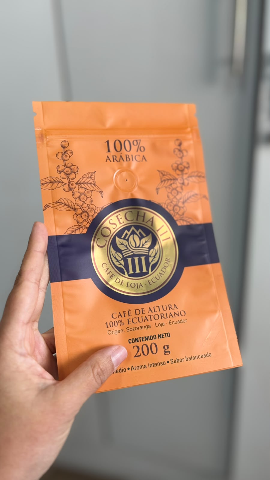 Empaque de Café Cosecha 3 200g